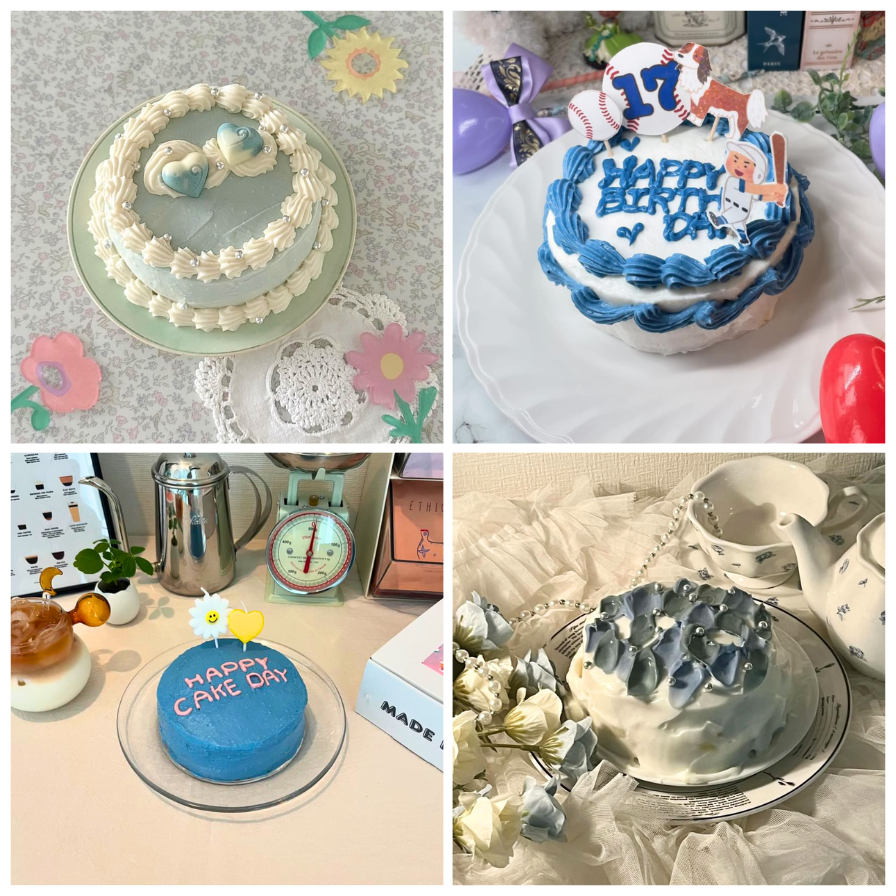 【完全推し仕様実現💝】 <色素3色付き>ケーキキット(4号サイズ)