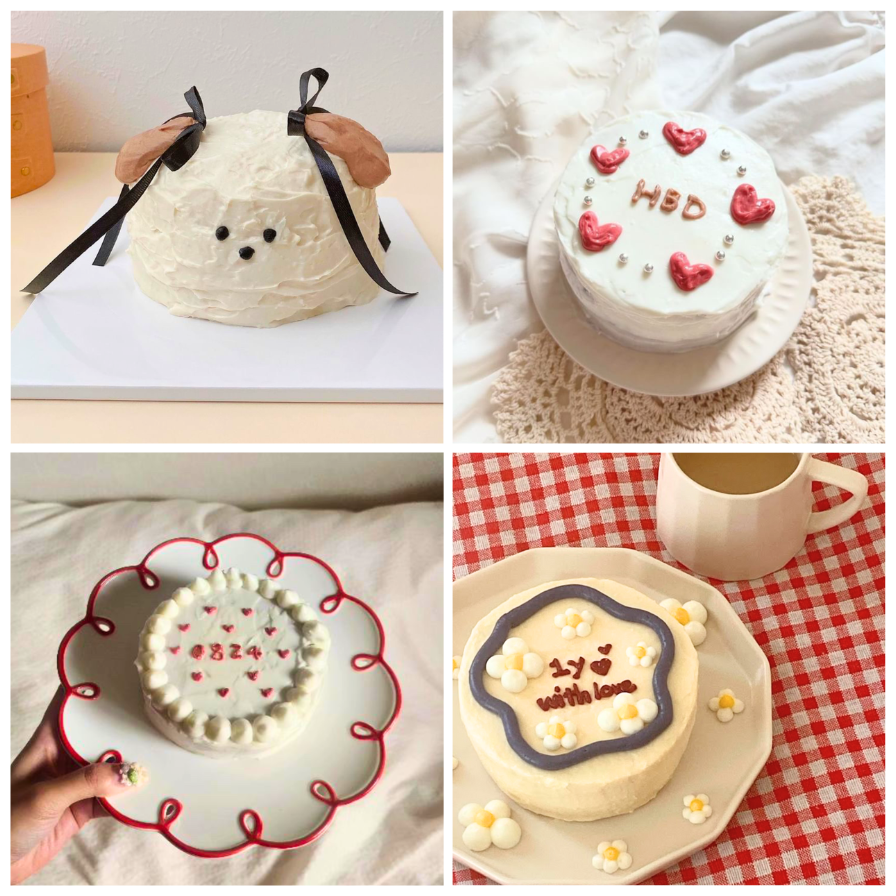 【完全推し仕様実現💝】 <色素3色付き>ケーキキット(4号サイズ)