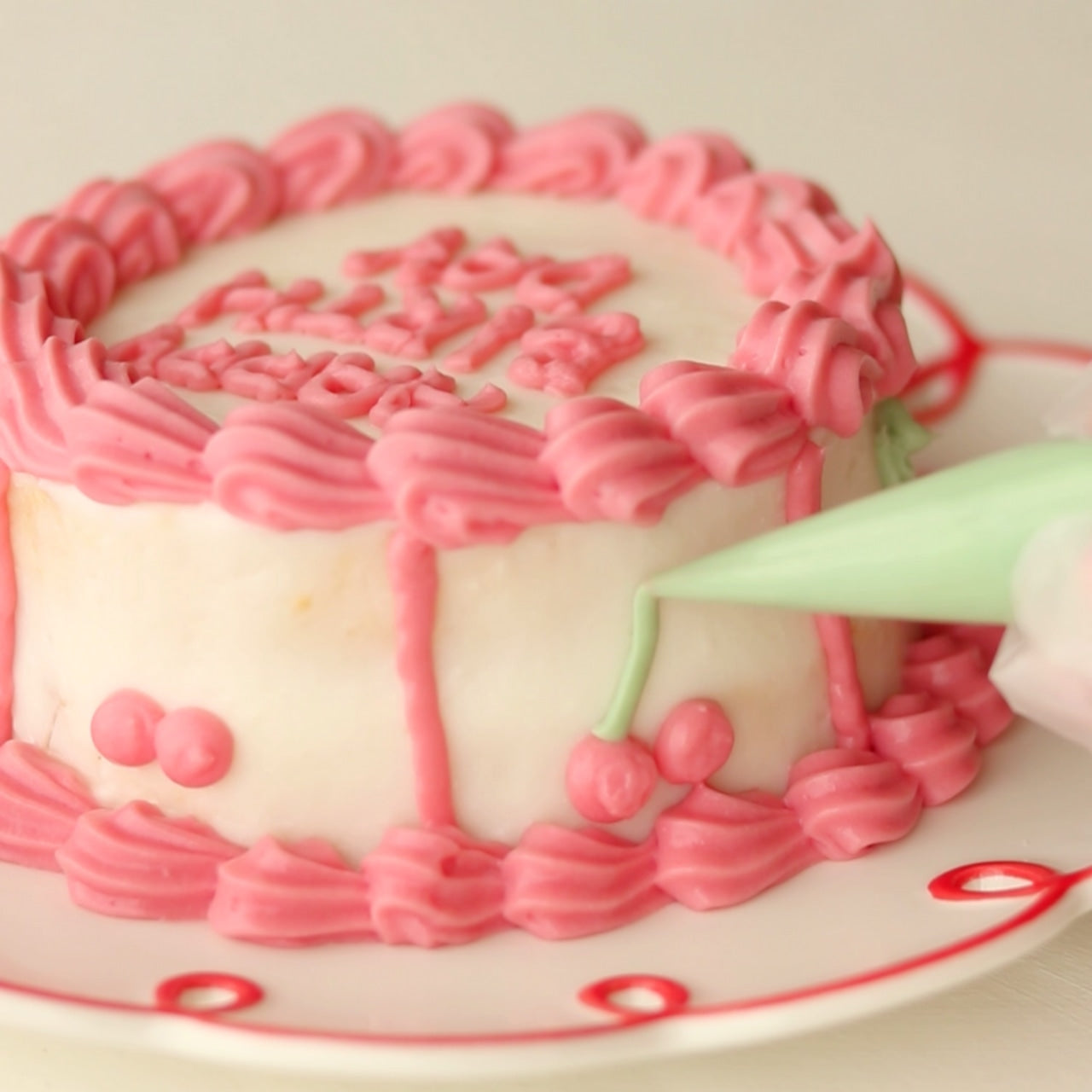 【完全推し仕様実現💝】 <色素3色付き>ケーキキット(4号サイズ)