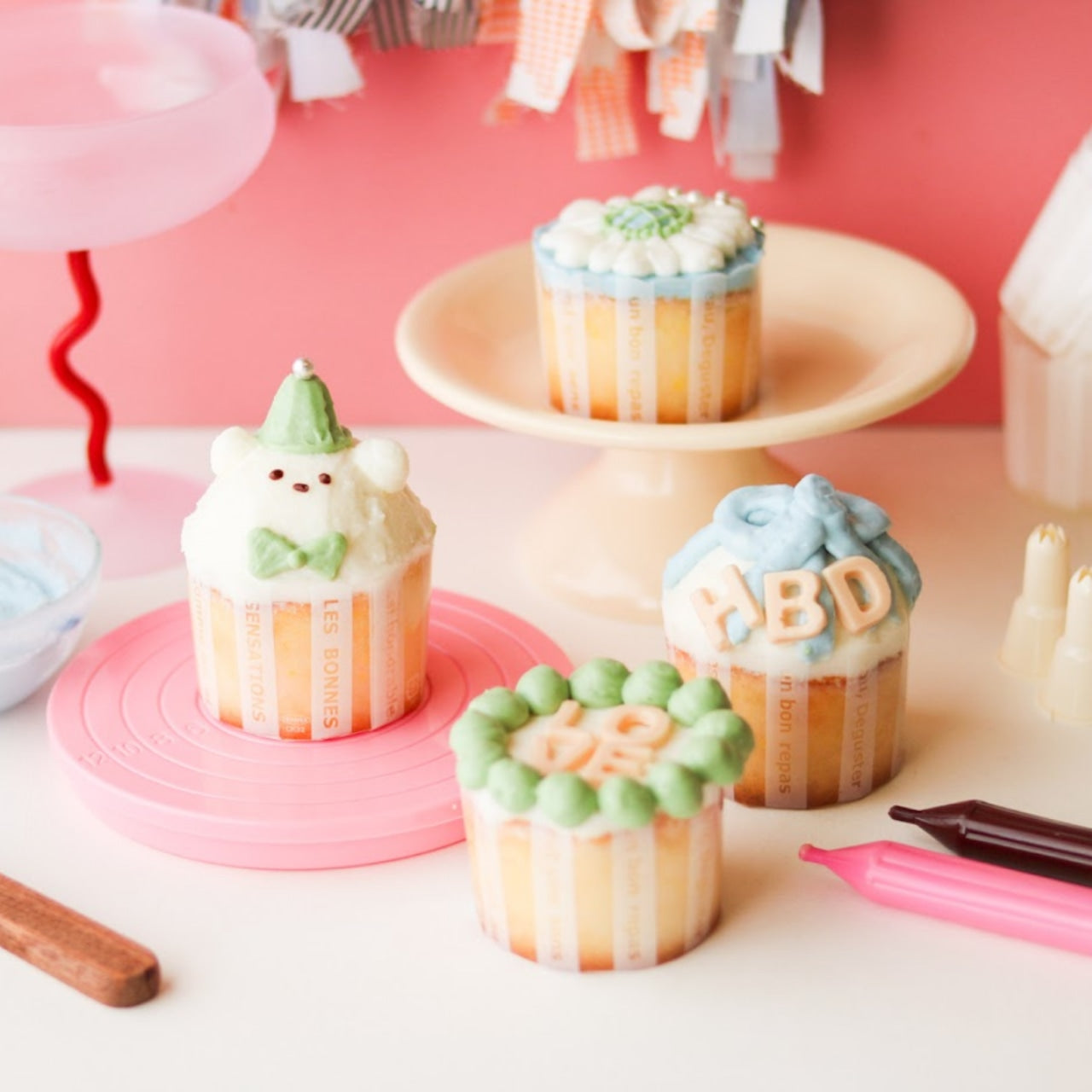 【4個作れてお得🧁】カップケーキキット