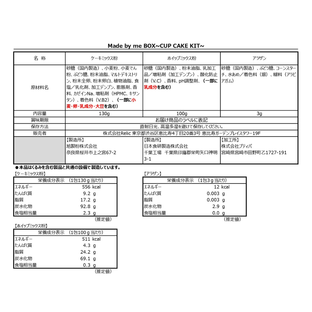 煌良はる ✕ MADE BY ME PROJECT コラボセット